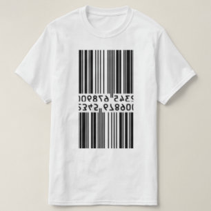 T-shirt Double code-barres