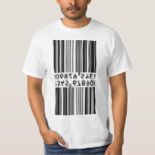 T-shirt Double code-barres (Devant)