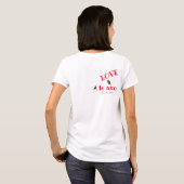 T-shirt double coeur (Dos entier)