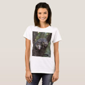 T-shirt Double difficulté dans la canopée : Sommes jumelle (Devant entier)