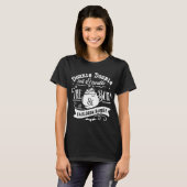 T-shirt Double double huile et trouble Cauldron Halloween (Devant entier)