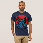 T-shirt Double dragon (Devant entier)