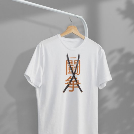 T-shirt Double épée japonaise