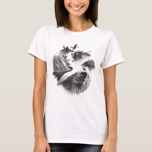 T-shirt Double exposed (Devant)
