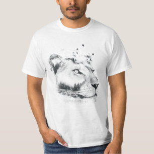T-shirt Double exposed de Lioness Lioness