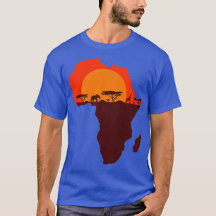 T-shirt Double exposition Art Afrique Safari drôle Idée ca