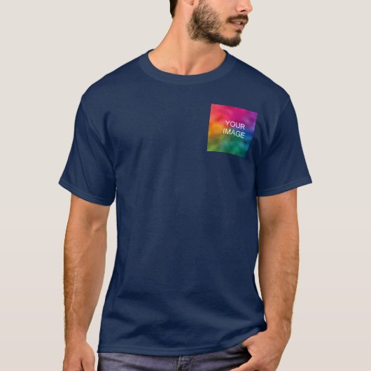 T-shirt Double face Ajouter Modèle photo d'image Basique h (Devant)