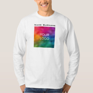 T-shirt Double face Ajouter votre logo professionnel Homme