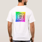 T-Shirt Double Face Logo Nom Personnel (Dos)