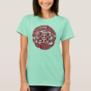 T-shirt Double happiness Phoenix
