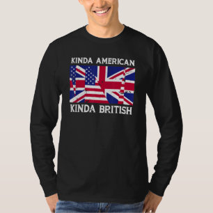T-shirt Double nationalité américano-britannique États-Uni