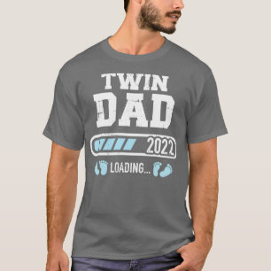 T-shirt Double papa 2022 chargement pour faire-part de gro