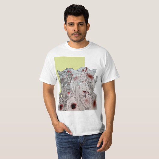 T-shirt Double problème (Devant entier)