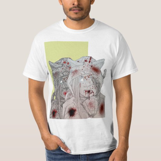 T-shirt Double problème (Devant)