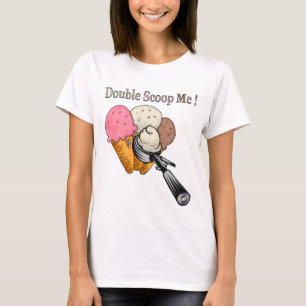 T-shirt Double Scoop
