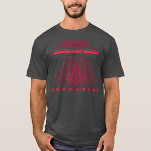 T-shirt Double Slit Eperiment Quantum Physique Lover Cadea
