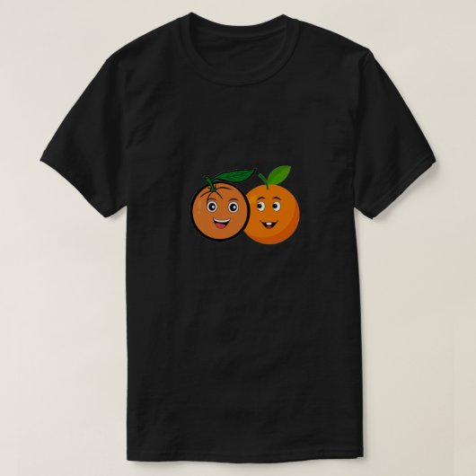 T-shirt Double Trouble Oranges (Design devant)