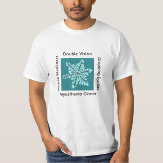 T-shirt Double vision/Eyelides de chute/muscle Weakness/MG