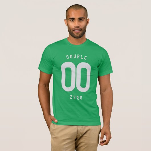 T-SHIRT DOUBLE ZÉRO (Devant entier)