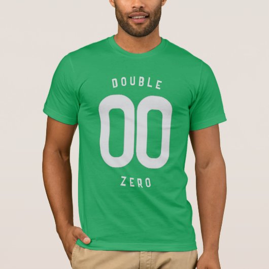T-SHIRT DOUBLE ZÉRO (Devant)