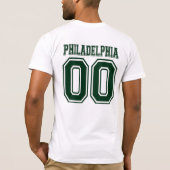 T-shirt Double zéro de Philadelphie (Dos)