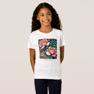 T-Shirt Doubles Roses : Un Arrangement Floral Spécatculair