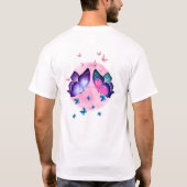 T-shirt Douce Félicité Cerise (Dos)