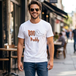 T-shirt Douce Fête de Naissance de Bébé Little Boo Papa