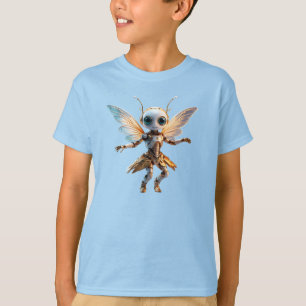 T-shirt Douce Fille Fourmi Robot Lutine Danseuse