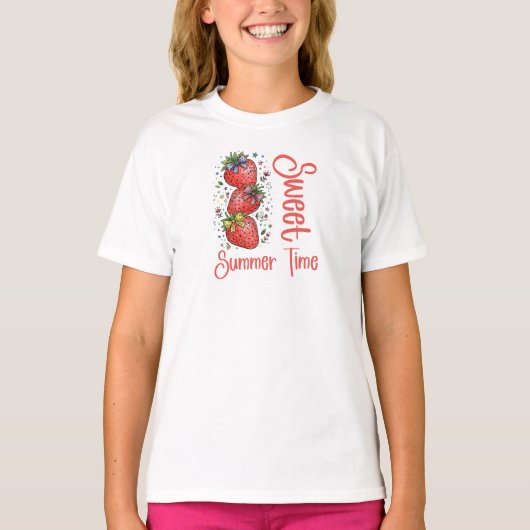 T-shirt Douce période estivale (Devant)