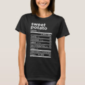 T-shirt Douce Pomme de terre La valeur nutritive Drôle Tha (Devant)