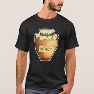T-shirt Douce Pot de Miel Drôle Paresseux Bricolage Hallow