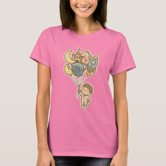 T-shirt Douces rêves Fantasy Balloons – Illustrations mign