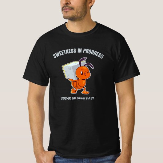 T-shirt Douceur en Progrès - Jolie Fourmi Transportant du (Devant)