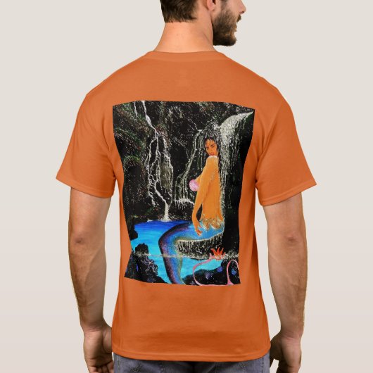 T-shirt Douche à grottes de sirène (Dos)