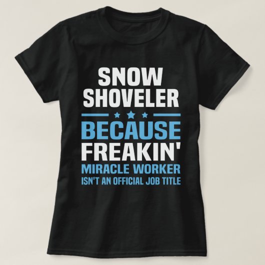T-shirt Douche à neige (Design devant)