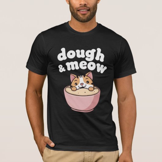 T-shirt Dough & Meow (Devant)