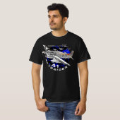 T-shirt Douglas A-1 Avion d'attaque Skyraider (Devant entier)