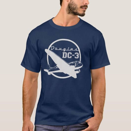 T-shirt Douglas DC-3 (Devant)