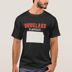 T-shirt Douglass Kansas USA State America Travel Kansas