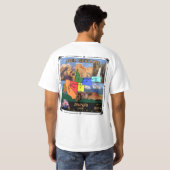 T-shirt Douille courte (Dos entier)