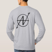 T-shirt Douille de coffre d'onglet de guitare de poids du (Dos)