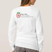 T-shirt Douille de dames de logo de NYULYP longue (Dos)