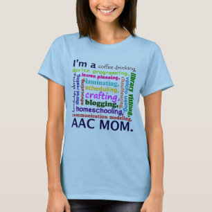 T-shirt Douille de la maman 3/4 d'AAC Homeschooling plus