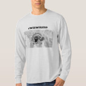 T-shirt Douille de tour du monde de WRWR longue (Devant)