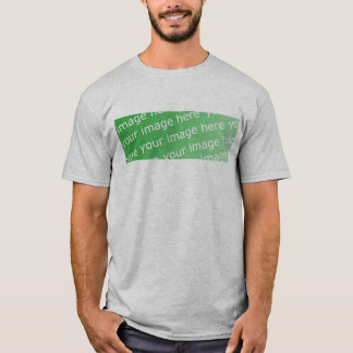 T-shirt Douille d'équipage de Twofer longue (adaptée)