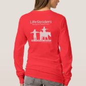 T-shirt Douille des femmes de LifeStriders la longue (Dos)