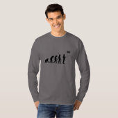 T-shirt Douille d'évolution de bourdon longue (Devant entier)