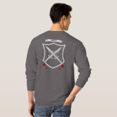 T-shirt Douille foncée de PPA longue (Dos entier)