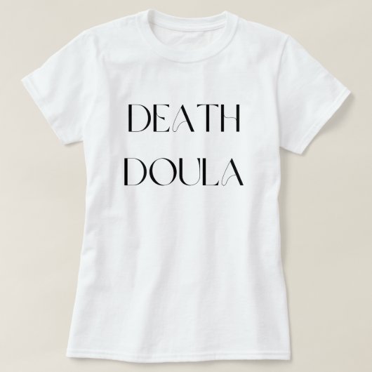 T-shirt Doula mort (Design devant)